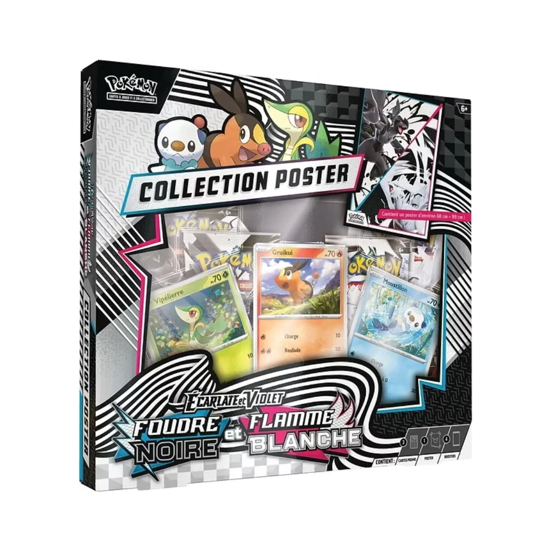 Foudre Noire & Flamme Blanche : COFFRET POSTER